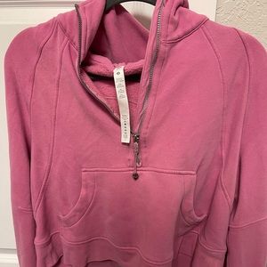 Pink Lululemon Scuba w/hood